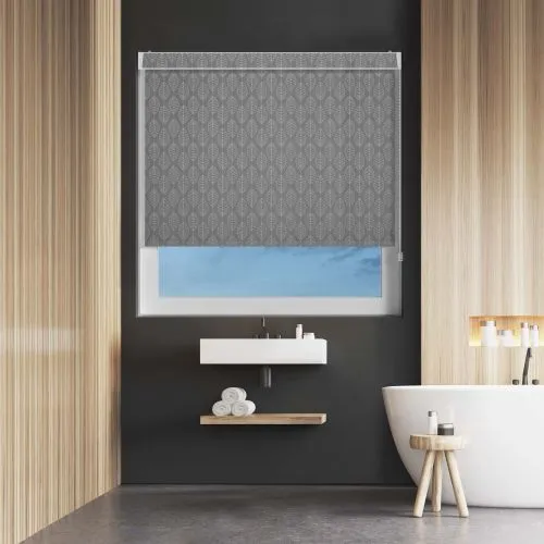 Leaf Steel Pelmet Roller Blind