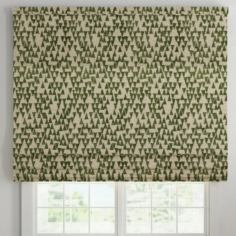 Ante Decor Hermes Made To Measure Roman Blind Cream Forest