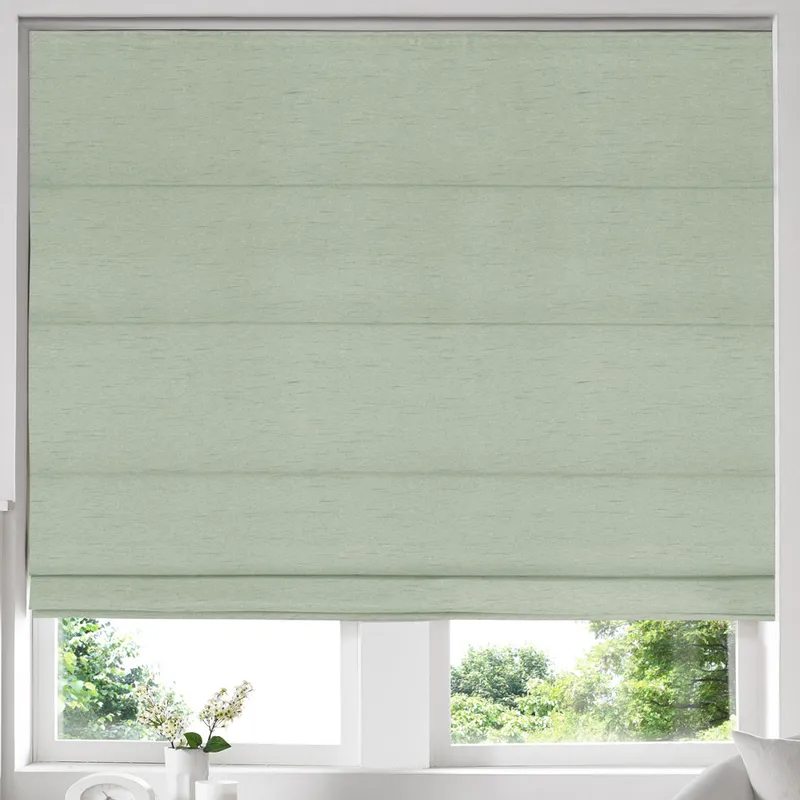 Iowa Silk Essence Made To Measure Roman Blind Moonstone