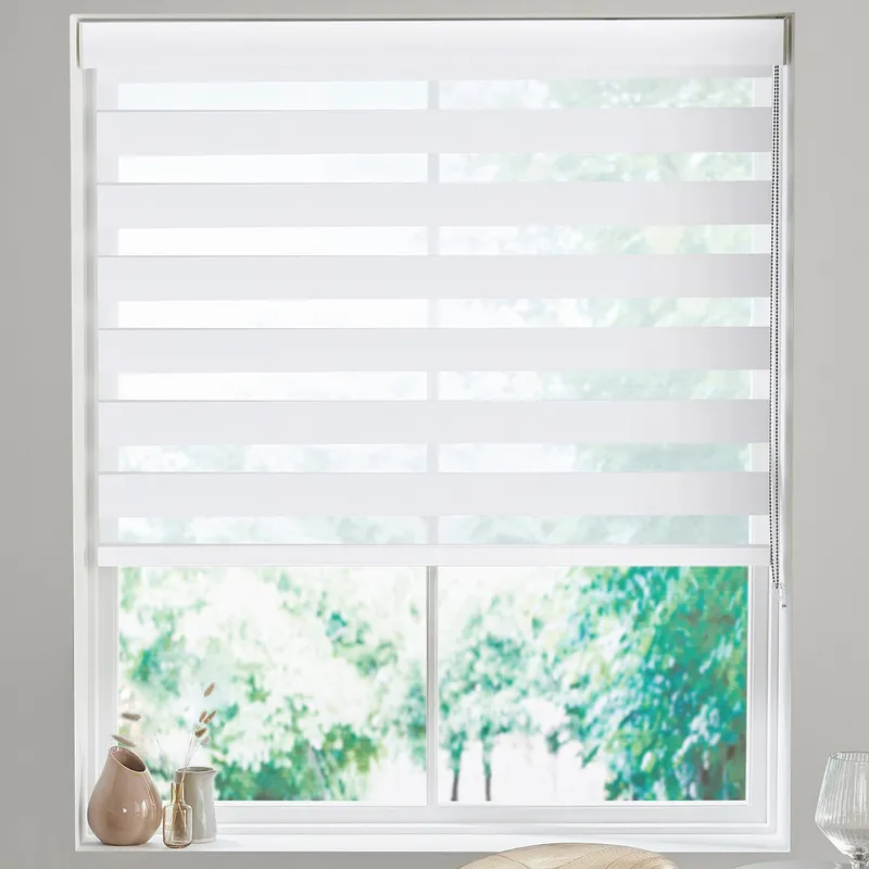 Samaria Made To Measure Day Night Blind White