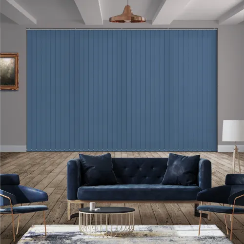 Luxe Denim Vertical Blind