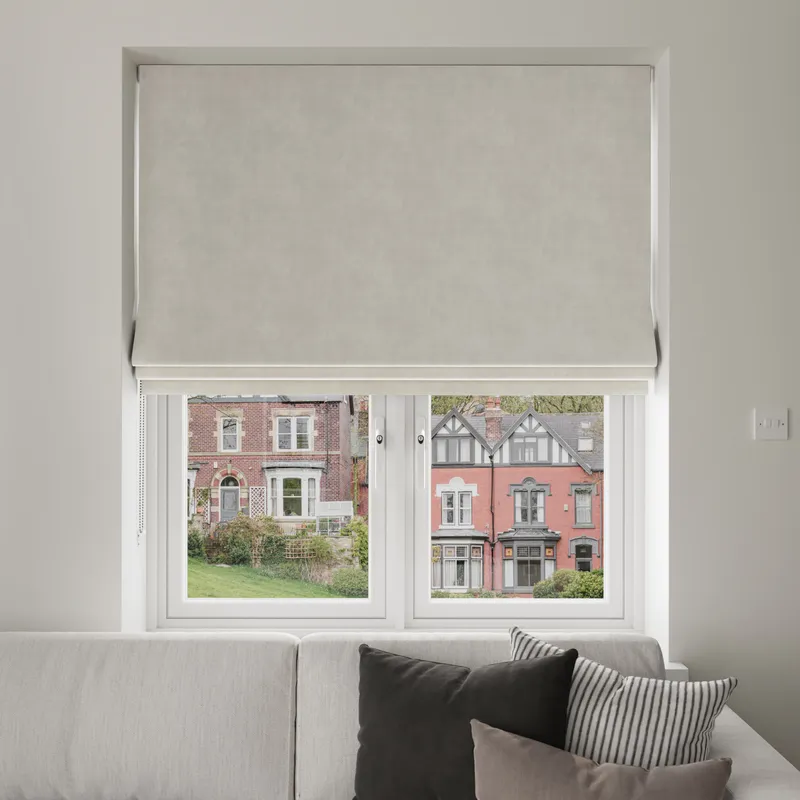Bogota Velvet Ivory Blinds Uk