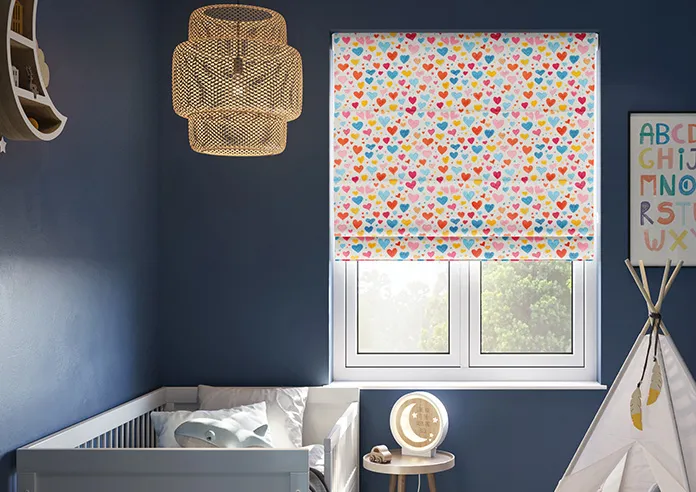 Sweetheart Multi - Roman Blind