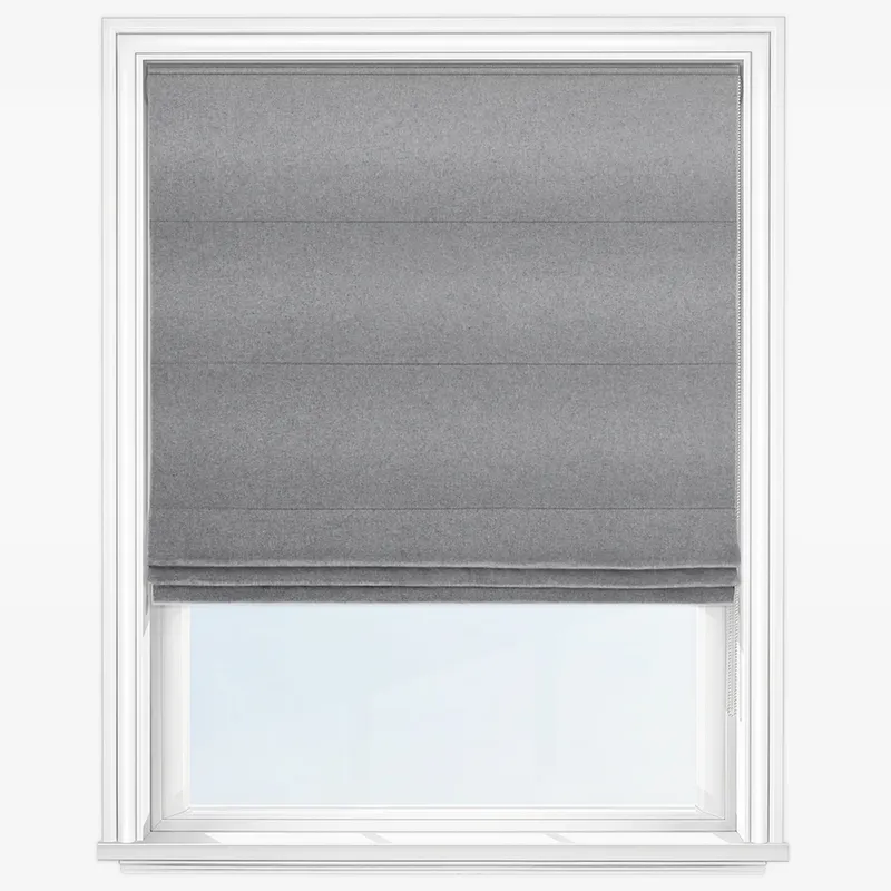 Soft Recycled Midnight Roman Blind