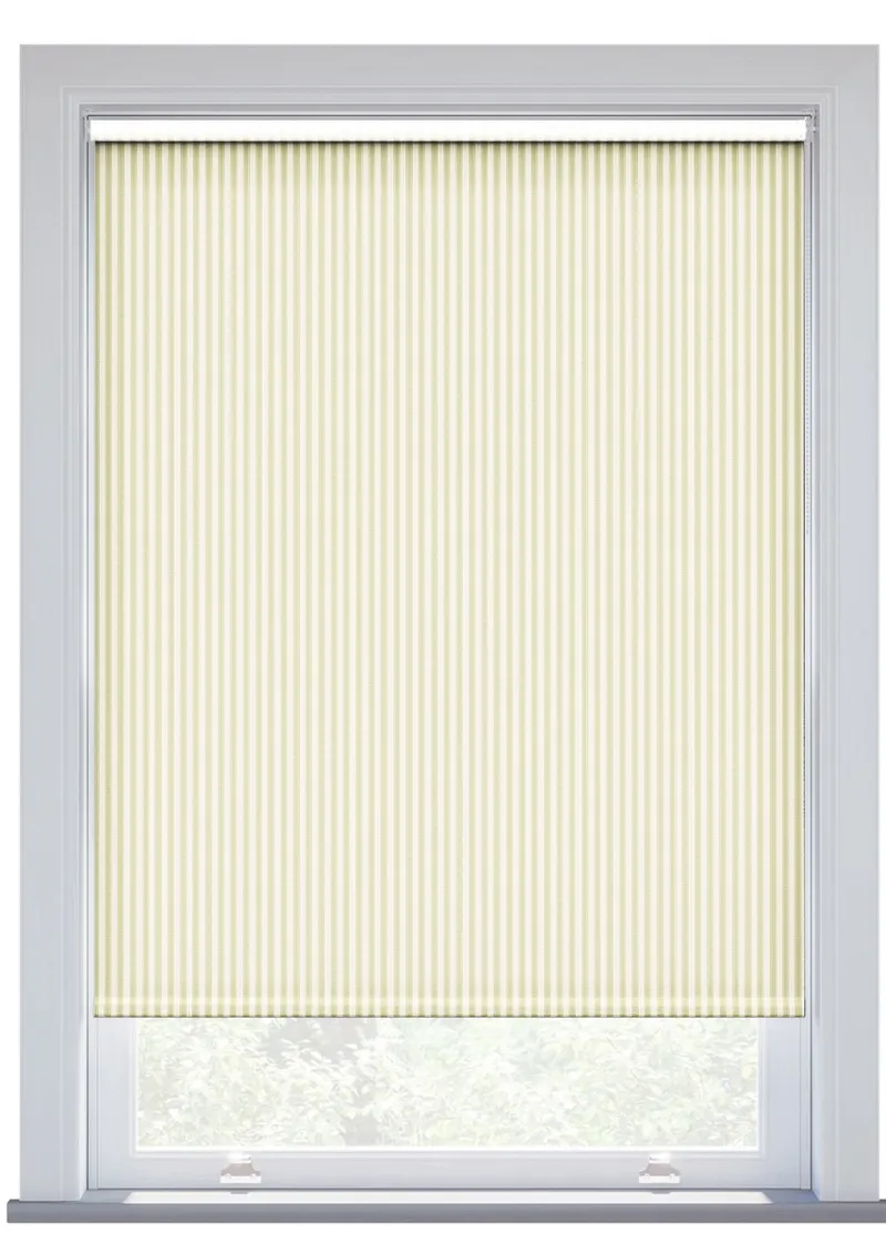 Jl X Sanderson Pinetum Stripe Sweet Pea Roller Blind